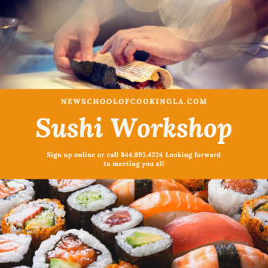 image for a Sushi Workshop