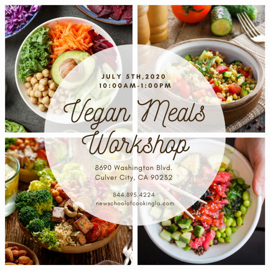 image for a Vegan Meals Workshop