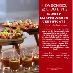 The image for Masterworks Certificate Program Series ll - Catering