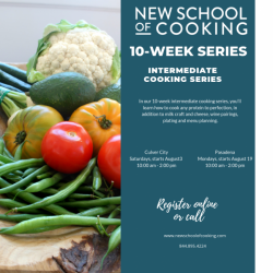 The image for INTERMEDIATE COOKING SERIES CLASS 1