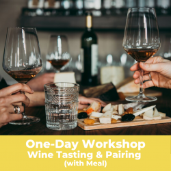 The image for Wine Tasting and Pairing (with Meal) - Workshop