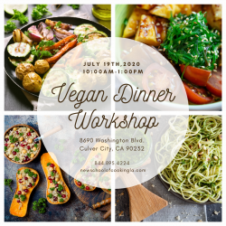 The image for Vegan Dinner Workshop